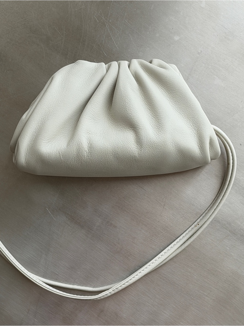 Bottega Veneta Cream Micro Bag